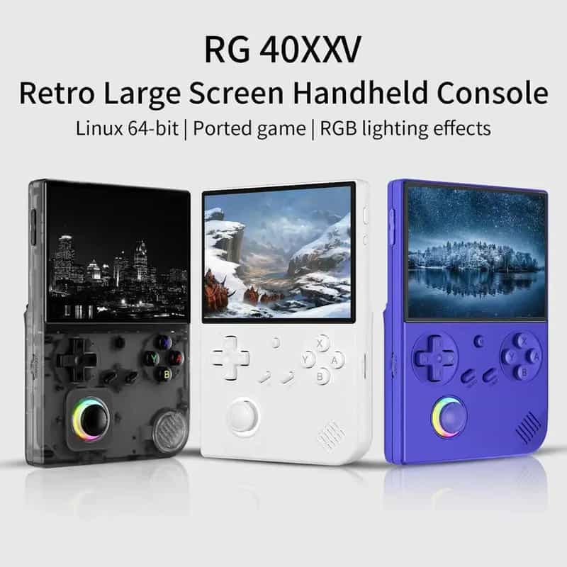 Console de jeu portable ANBERNIC RG40XXV - Expérience de jeu personnalisée