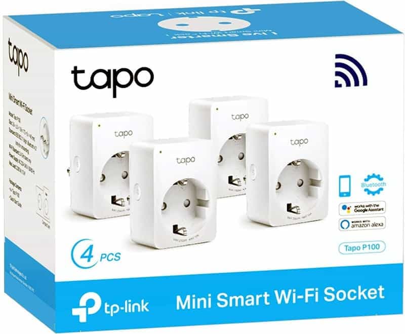 Prise Intelligente Tapo WiFi: Contrôle Vocal, Programmation Automatique, Sécurité Garantie