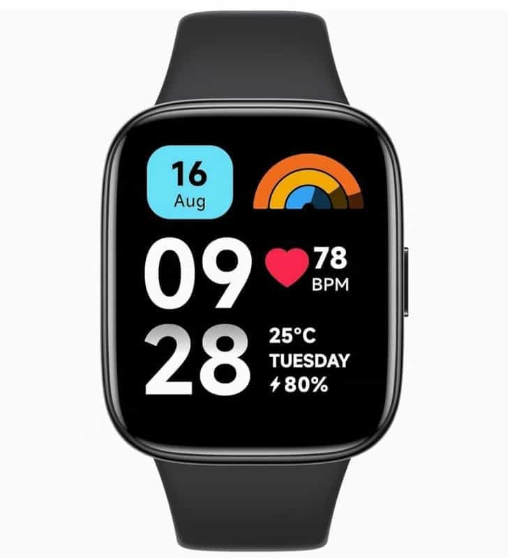 Montre connectée Redmi Watch 3 Active - Nouveau design et fonctionnalités améliorées ⌚