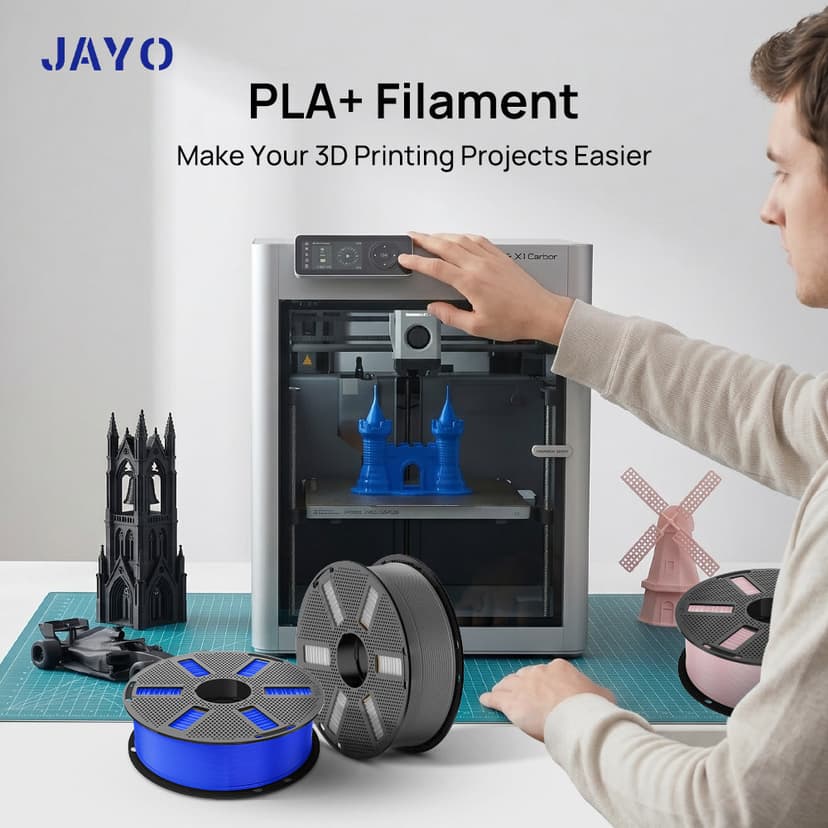 PLA+ pour imprimante 3D : 5 bobines à prix malin et couleurs au choix