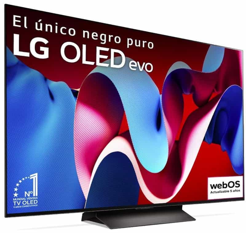 Téléviseur LG OLED55C44LA 55'' Gaming 2024 - 144 Hz, AMD FreeSync