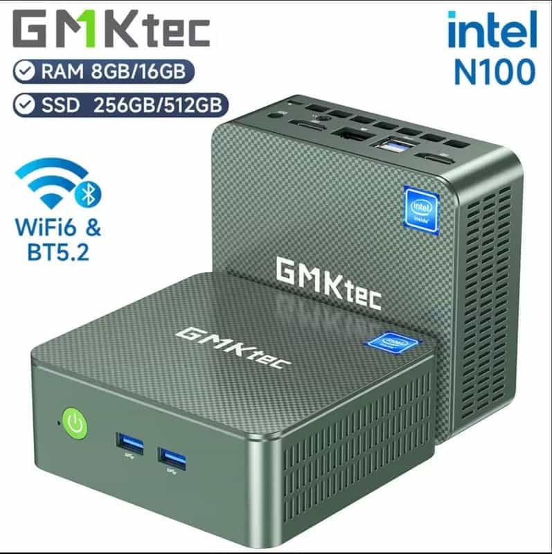 Code promo - Mini PC G3 - Intel Alder Lake N100, 8 Go RAM, 256 Go SSD, Windows 11