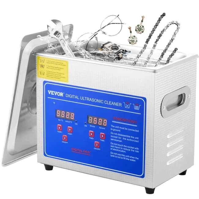 Nettoyeur Ultrasonique Inox Vevor 120W pour Bijoux (Vendeur Tiers)