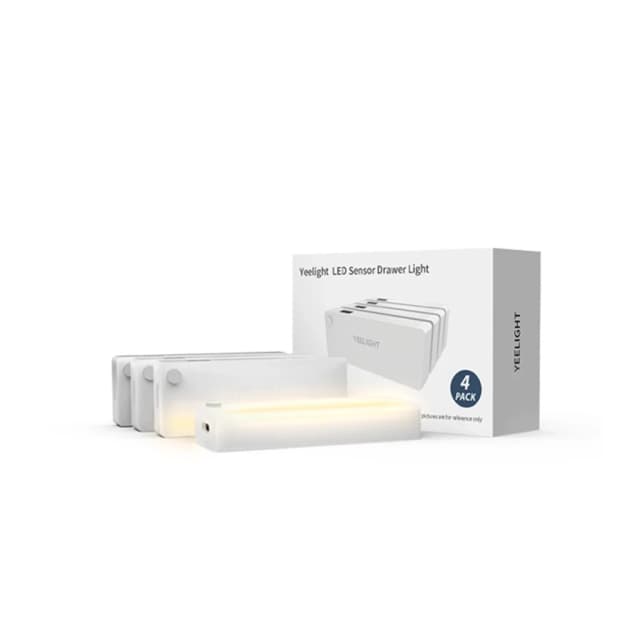 Éclairage LED Yeelight pour tiroirs - Lot de 4 intelligent