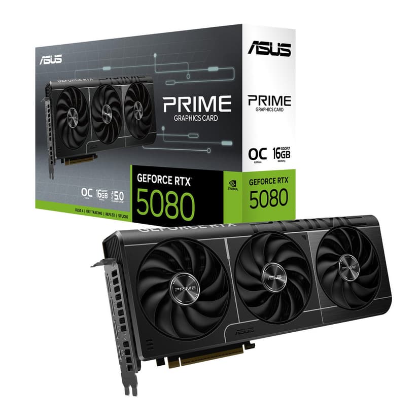 RTX 5080 Asus Prime OC disponible sur Amazon à 1089 €