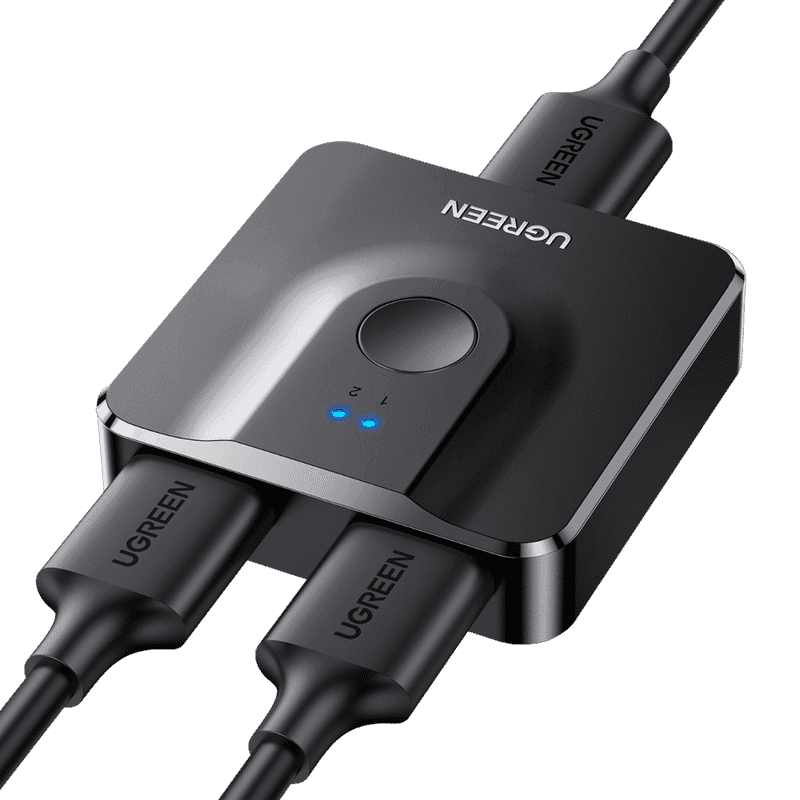 Commutateur HDMI Ugreen - Qualité 4K, Fréquence de 60Hz, Échangeur HDMI Bidirectionnel