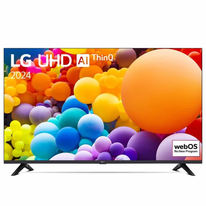 Téléviseur LG 43" 43UT73006LA 2024 : UHD 4K, LED, 60Hz, Smart TV, HDR10 Pro