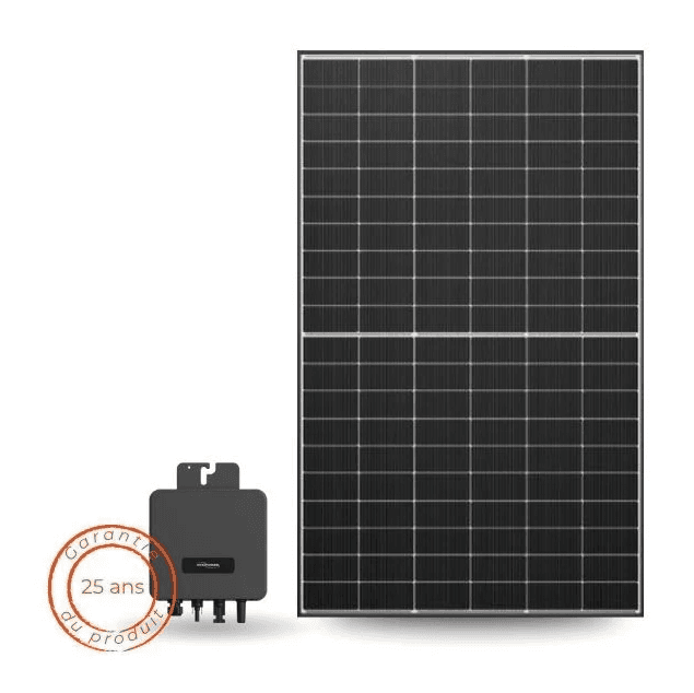 Kit solaire 500 Wc Plug&Play : Panneau bifacial et micro-onduleur Wi-Fi