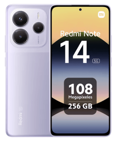 Smartphone 6,67" Xiaomi Redmi Note 14 5G Version Européenne - 8 + 256 Go