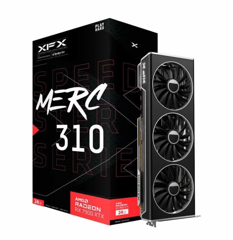 Carte Graphique XFX AMD RADEON RX 7900XTX Speedster Merc 310 - Puissance de Jeu Ultime