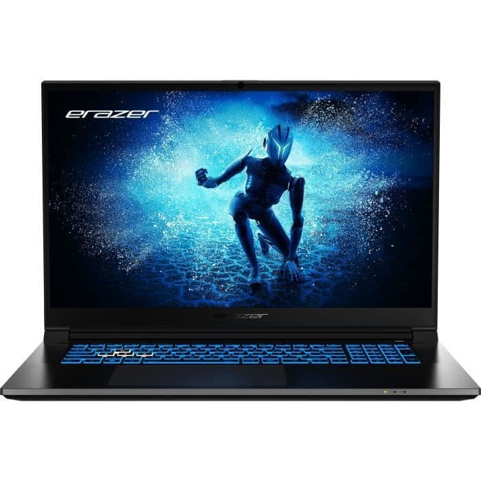 Ordinateur portable Gamer ERAZER DEFENDER P50 MD62596 - 17,3 pouces - Performances exceptionnelles avec RTX 4060 et écran 144 Hz