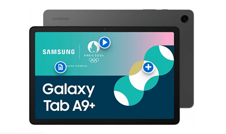 La tablette Galaxy Tab A9+ de 11 pouces