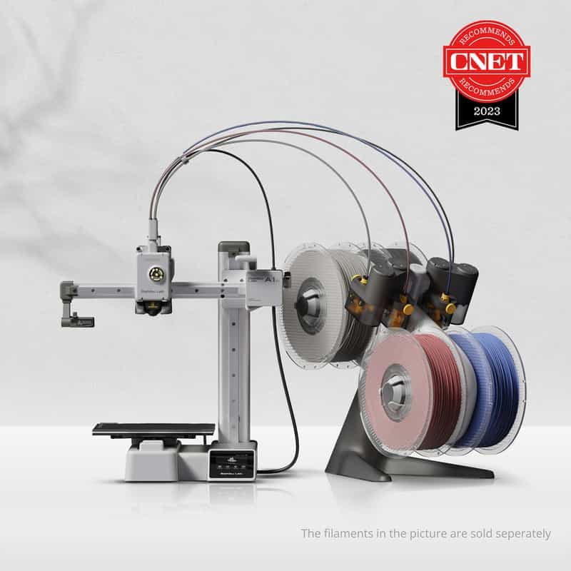 Imprimante 3D compacte multicolore Bambu Lab A1 Mini + système AMS Lite