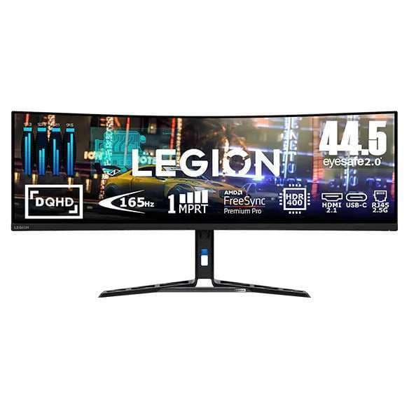 Écran PC 44.5" Lenovo Legion R45w-30 - Qualité d'Image Exceptionnelle, 170Hz, Confort de Jeu Ultime!