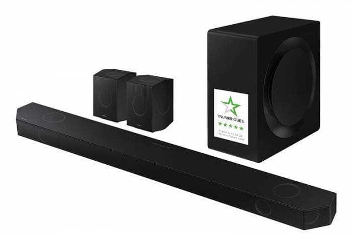 Barre de son Samsung HWQ995D/XE avec Dolby Atmos et caisson de basses