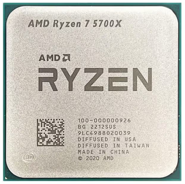 Processeur AMD Ryzen 7 5700X - Performances optimisées pour le gaming