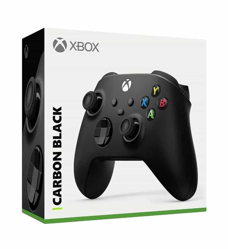 Manette de jeu Xbox sans fil Carbon Black pour Xbox Series X/S