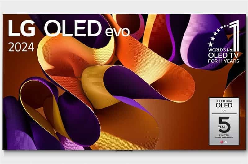 Téléviseur LG OLED65G4 - 65 pouces, 4K UHD, OLED (Offre de remboursement de 300€)