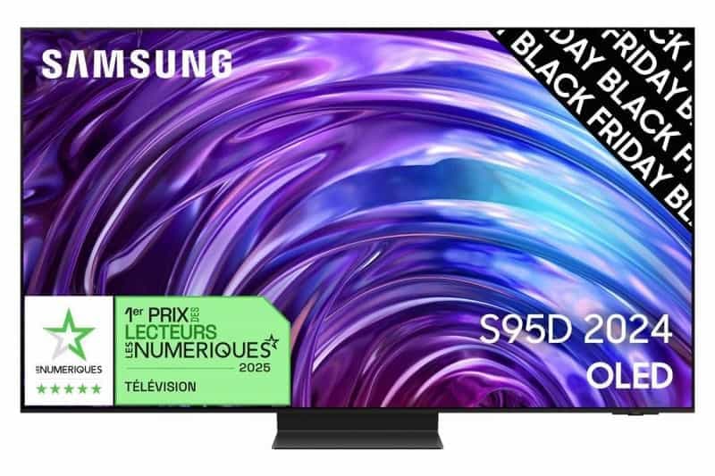 Écran TV Samsung TQ65S95D - 65 pouces, OLED, 4K, Anti-reflet