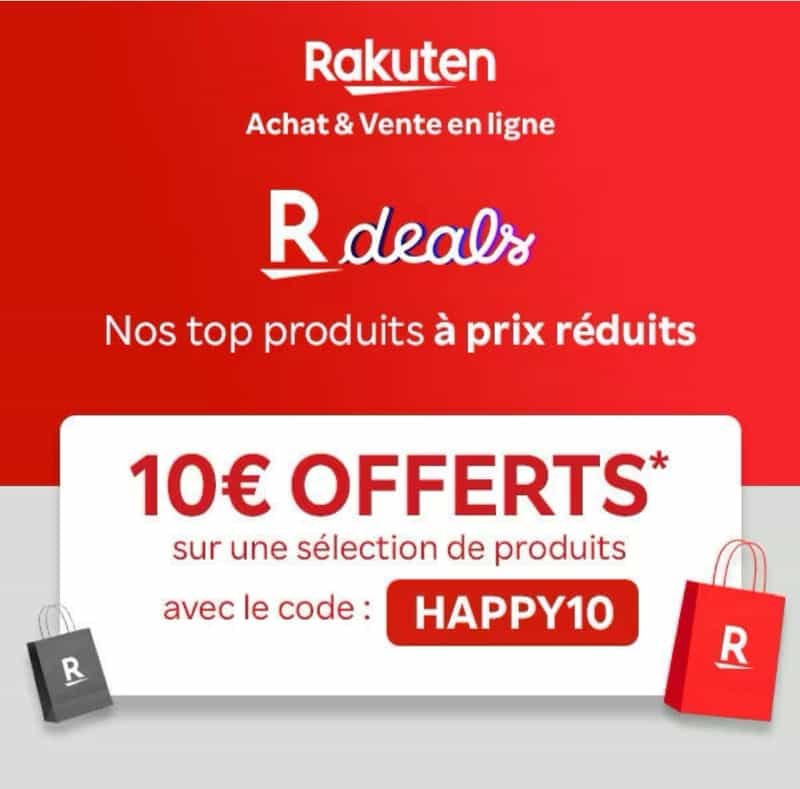 10€ dès 69€, 20€ dès 159€ et 30€ de remise dès 299€ sur des sélections de produits