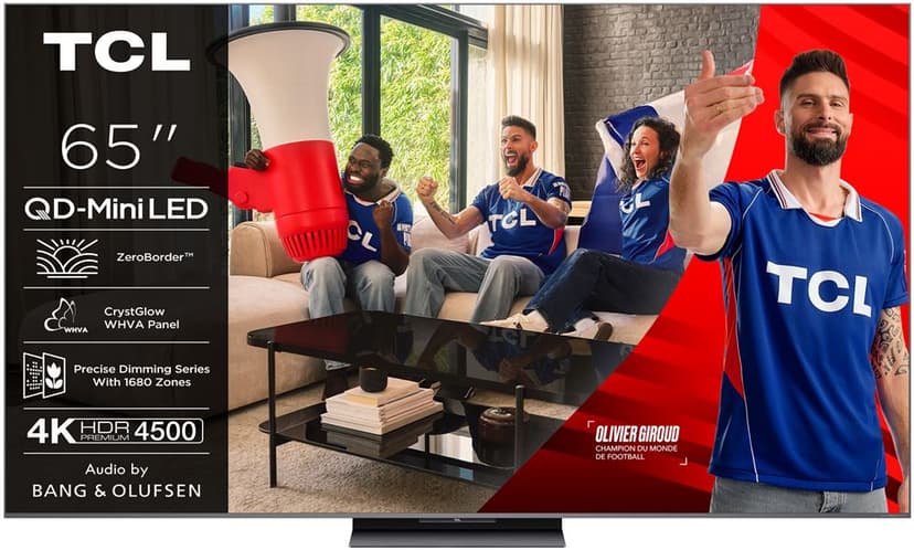 TV TCL 65C89K 2025 : Mini LED 4K à prix réduit