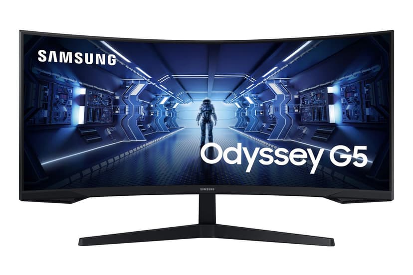 Écran Gaming Samsung Odyssey G5 34'' – UWQHD, 165Hz, Courbure 1000R