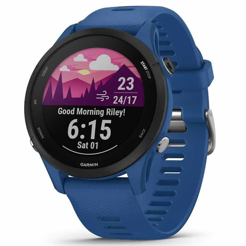 Montre connectée Garmin Forerunner 255 - 46mm (Bleu)
