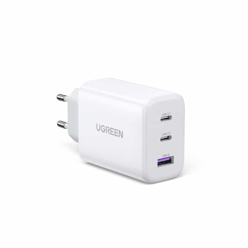 Chargeur USB C Ugreen 65W rapide avec 3 ports - Vendeur tiers