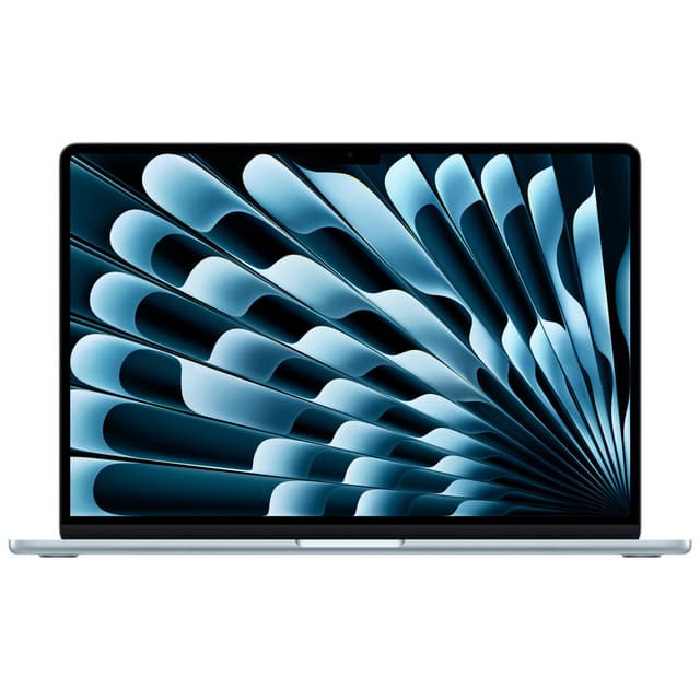 PC portable 15" MacBook Air avec puce Apple M4, CPU 10 cœurs et GPU 10 cœurs – Bleu ciel (reconditionné)