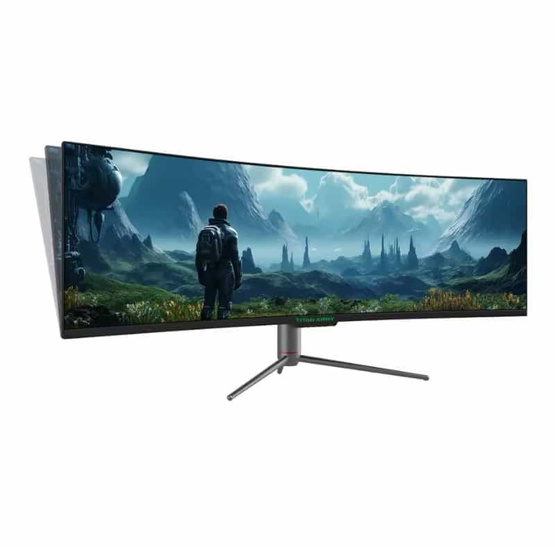 Code promo - Écran PC 49" Curvé Titan Army C49SHC - 144 Hz pour gaming intensif