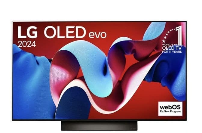 Découvrez la Nouvelle Smart TV LG OLED65C4 65'' 4K 2024 - Immersion OLED de Haute Qualité!