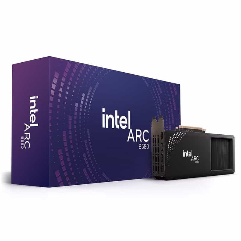 Carte graphique Intel ARC B580 Edition Limitée avec 12 Go de mémoire GDDR6