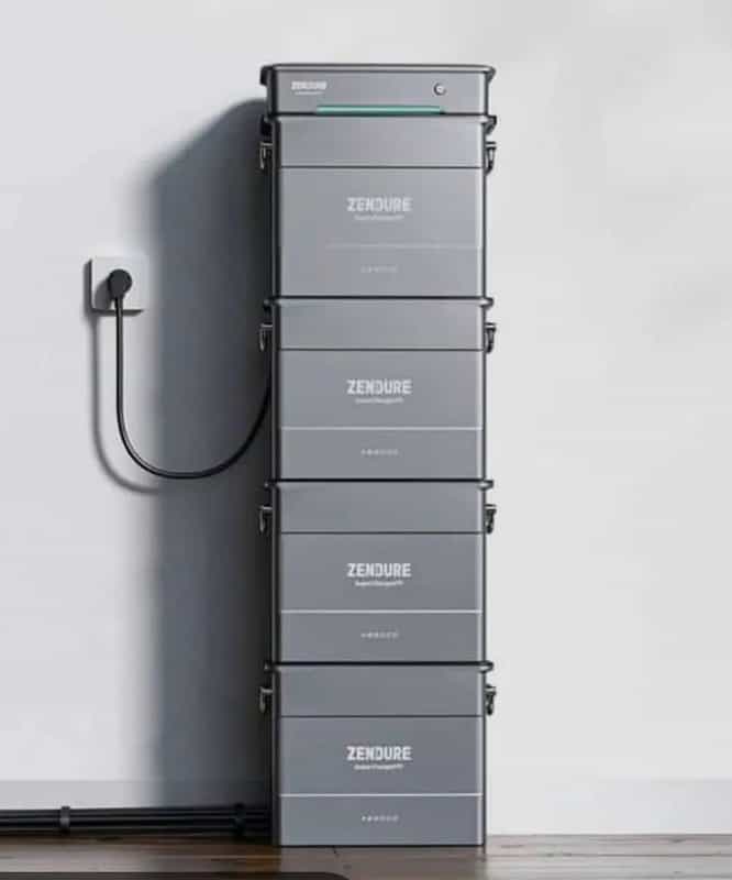 Ensemble Solaire Plug and Play Zendure Hyper 2000 avec 4 AB2000