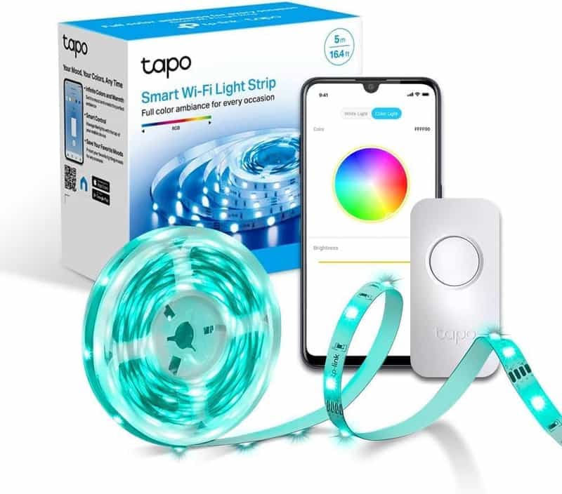 Ruban LED Connecté Tapo L900-5 - 5m, Wifi, RGB, Compatible Alexa et Google Home