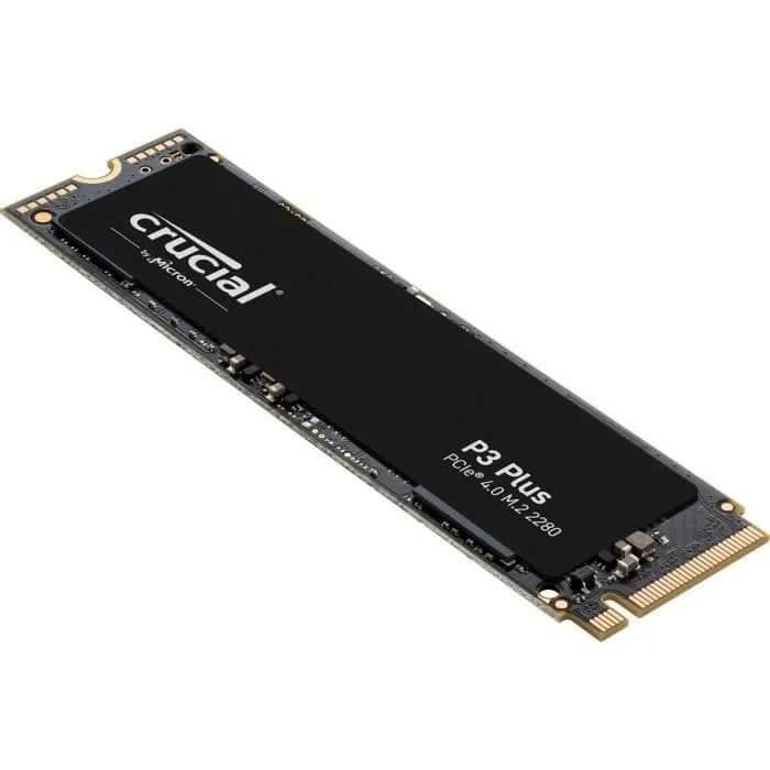 SSD Interne Crucial P3 Plus PCIe Gen4x4 3D NAND NVMe M.2 SSD, 1To