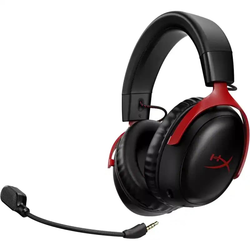 Casque gamer sans fil HyperX Cloud III Noir-Rouge