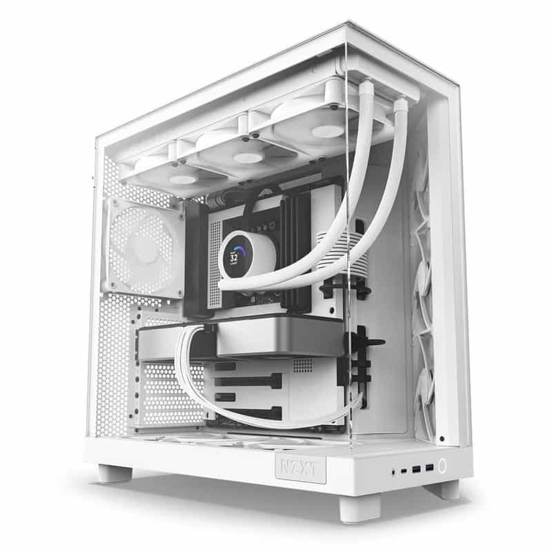 Boitier PC NZXT H6 flow blanc