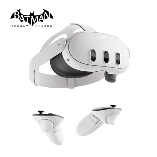 Explorez le monde avec Meta Quest 3 512 Go + Batman: Arkham Shadow et 3 mois d'essai inclus!