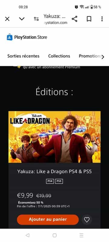 Découvrez Yakuza: Comme un Dragon sur PS4 & PS5 en Version Numérique!