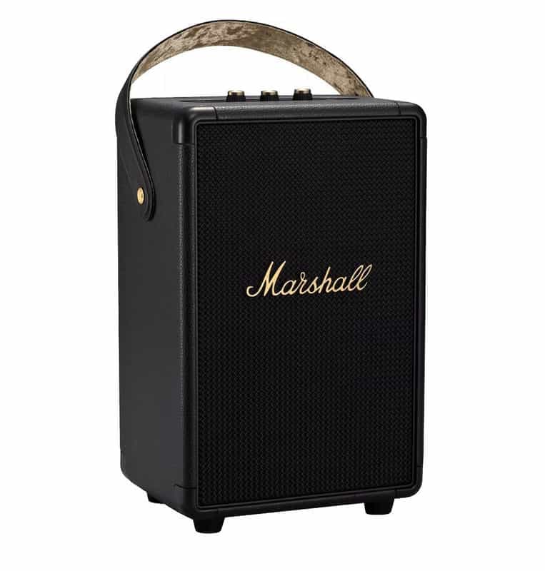 Enceinte nomade MARSHALL Tufton Black & Brass