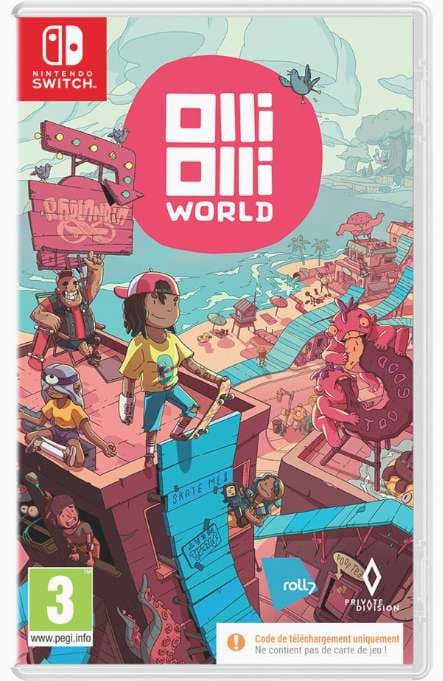 Découvrez le Monde Enchanté d'OlliOlli sur Nintendo Switch