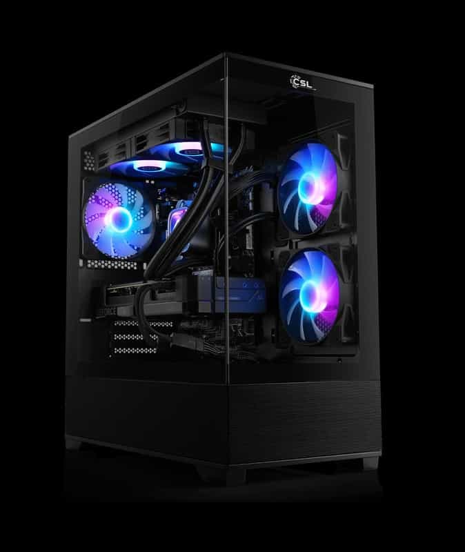 PC de bureau performant : Intel i5-14600KF, Radeon RX 9070 XT, 32 Go DDR5, SSD 1 To, 850W Gold